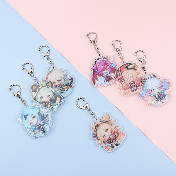 Genshin Impact Keychain Genshin Impact Keychains 2 - korkea laatu