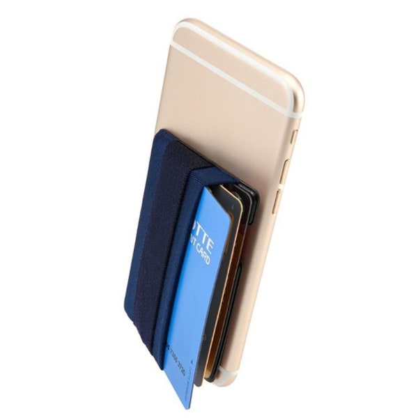 2st Business Credit Pocket Phone Bakre Korthållare BLÅ - high quality Blue