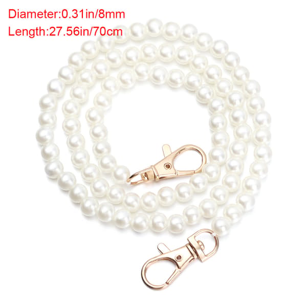 Pearl Strap Väskor Handväska Handtag 70CM - on stock