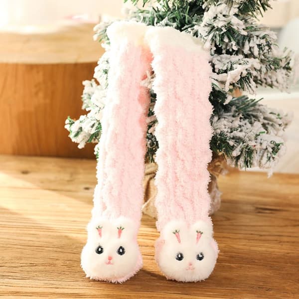 Baby vinterstrumpor Fluffy 01 - stock 01