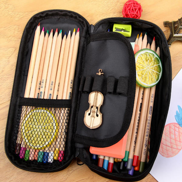 Tecknad pennfodral Case Påse Organizer för flickor Pojkar Barn - spot sales Among Us 21.5cmx10cmx5cm