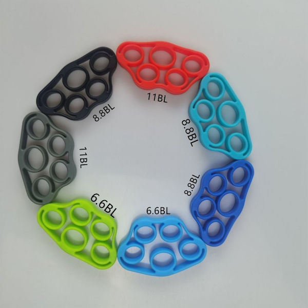 3 ST Finger Trainer Wrist Exerciser BLÅ - spot sales blue