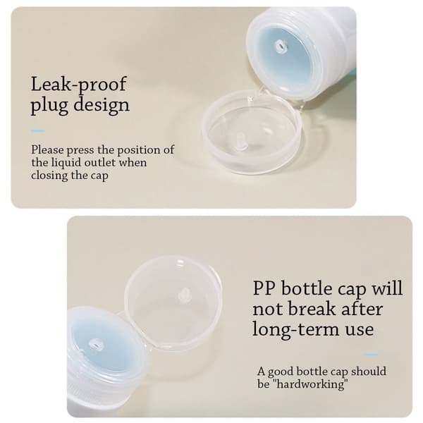 50/70/90 ml silikonipullo tyhjät pullot 50 ml - varasto