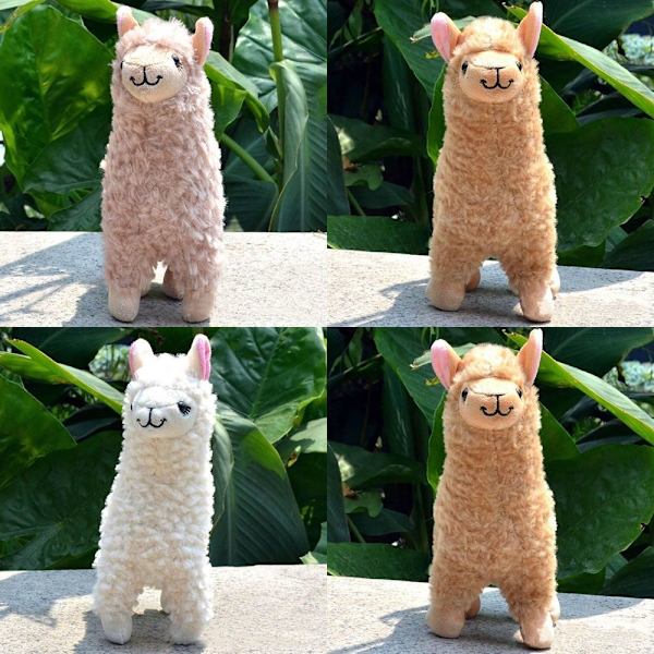 Alpaca plyschleksaksdjur Plyschdocka - on stock 04