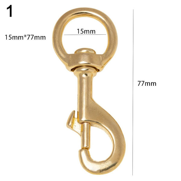 Olkahihnan solki Vyön solki 77X15MM - korkea laatu 77x15mm