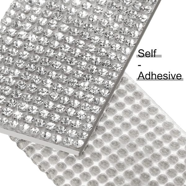 2 rullar/5 rullar självhäftande Rhinestone Diamond Ribbon 1 - high quality
