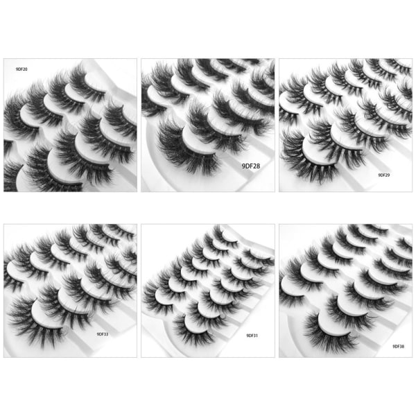 Tekoripset Mink Lashes - varastossa 6