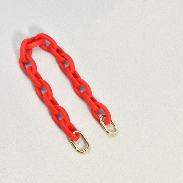 Resin Chain Bag Strap PUNAINEN - spot-myynti red