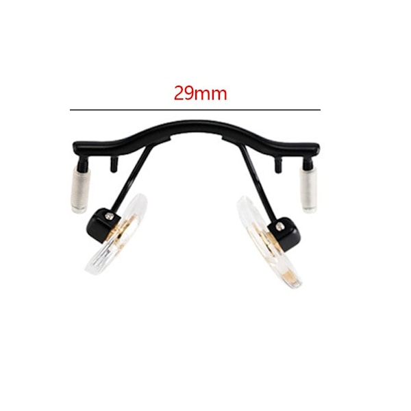 Lasit Nose Pad Holder MUSTA - varastossa black