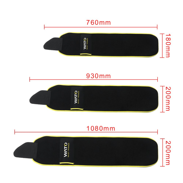Neopren Bastu bantningsbälte Justerbar grön M - high quality grön M