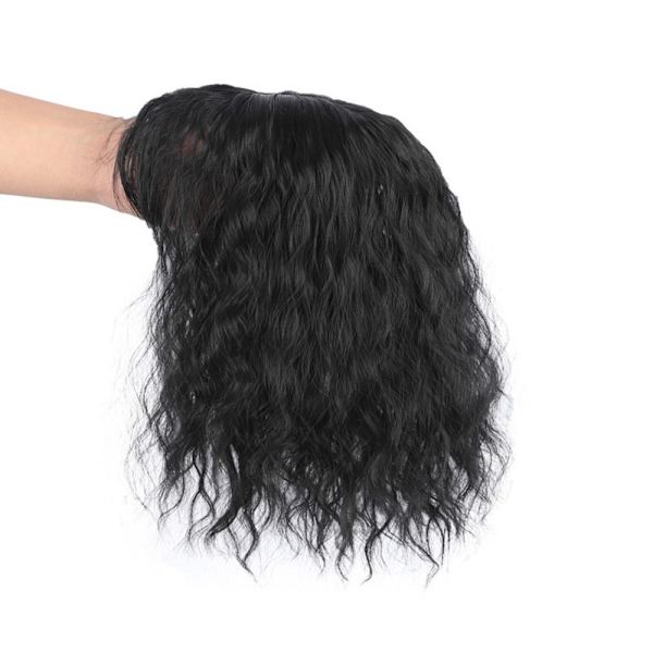 Naisten hiustyyli Lisää hiuksia MUSTA 25cm - varastossa black 25cm-25cm