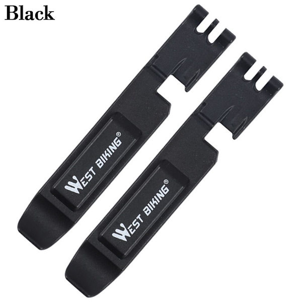 2st Däck Nyckelstång Reparationsverktyg Öppnare SVART - on stock Black