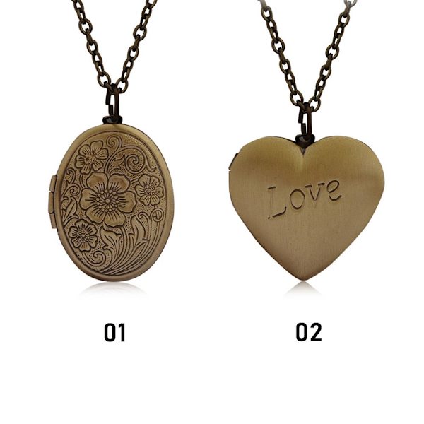 Halsband Foto Bild Medaljong 01 - spot sales