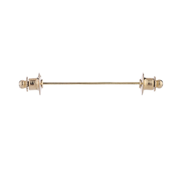 Collar Bar Pin Tie rintakoru GOLD NO CHAIN ​​​​- spot-ale Gold No Chain-No Chain