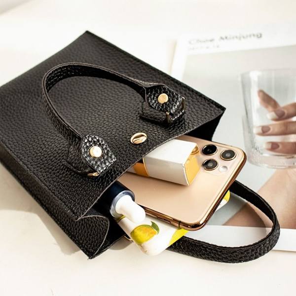 Bucket Bag Mobilväska VIT - spot sales White