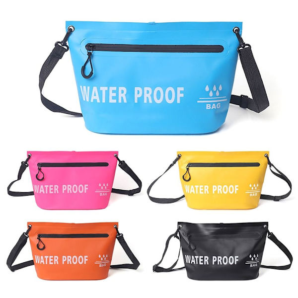 1st Dry bag Matkavetoketju Käsilaukku MUSTA - korkea laatu black