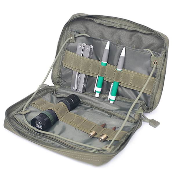 Tactical Outdoor Sports Survival Utility EDC Tool Väska - on stock ACU