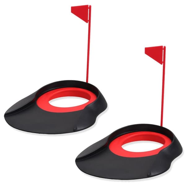 Golf Hole Cup Golf Putter Cup Golfträning - stock
