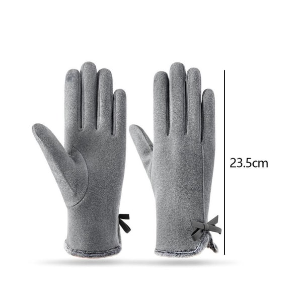 Varma handskar Ridhandskar GRÅ - high quality grey