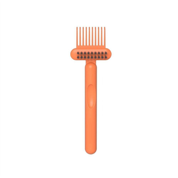 2st Kam Rengöringsborste Rengöring Rake ORANGE - high quality Orange