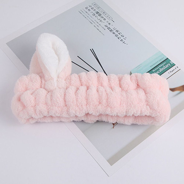 Spa-pääpanta Rabbit Ears -meikkipääpanta GREY - korkealaatuinen Grey