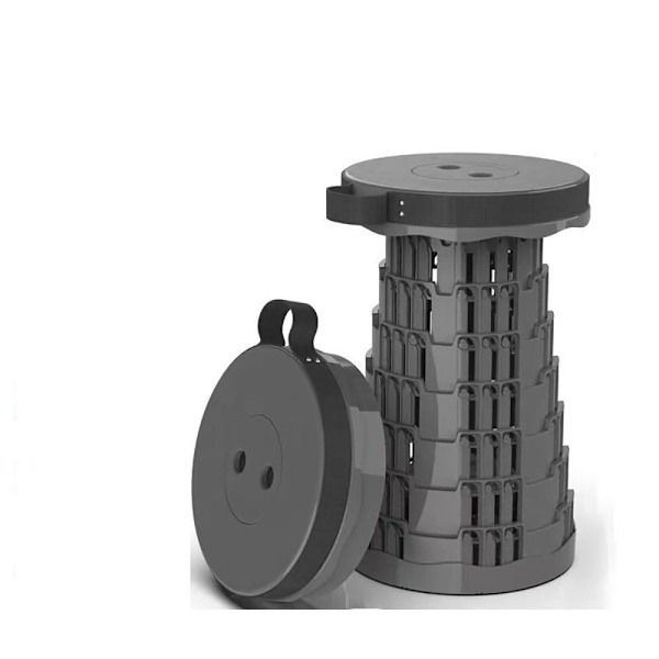 Fällstol Campingsits Fiskestol utomhus - on stock grey