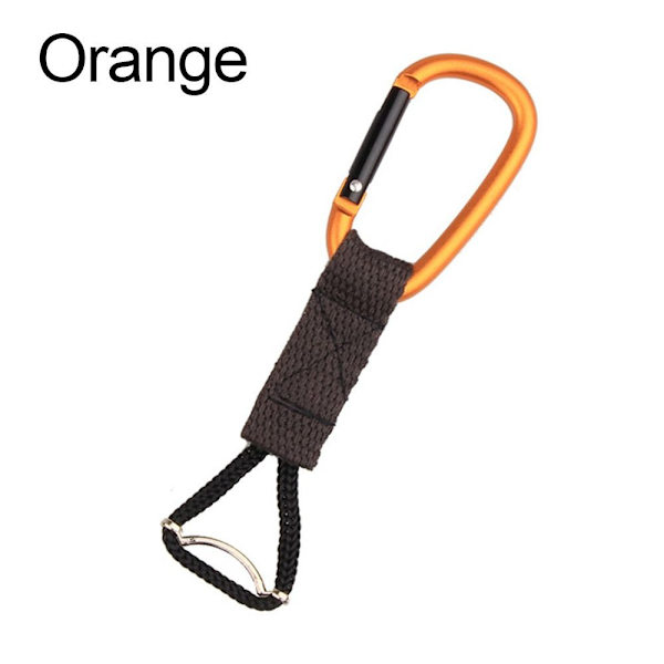 Sport Vattenkokare Spänne Utomhuskarbinhake ORANGE - spot försäljning Orange