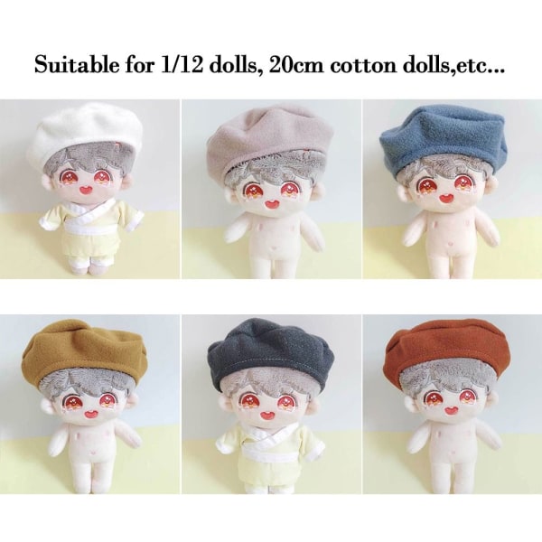 20 cm dockhatt Docka baskerhattar - high quality 1