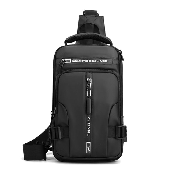Sling Crossbody Bag Olkareppu MUSTA - varastossa Black