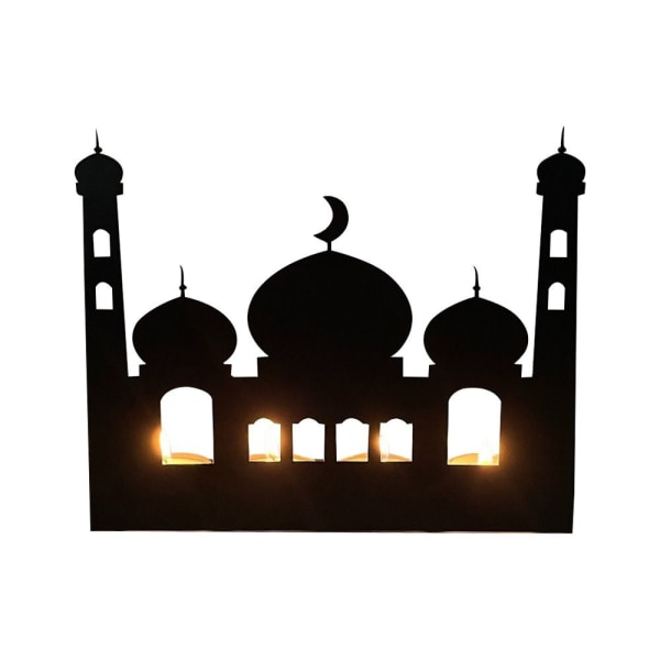 Eidraftsastle Ljusstake Ramadan Mubarak Lampdekoration - spot sales