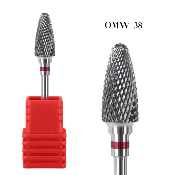 Nail Drill Bit Nail File Sliphuvud - spot sales OWM-38