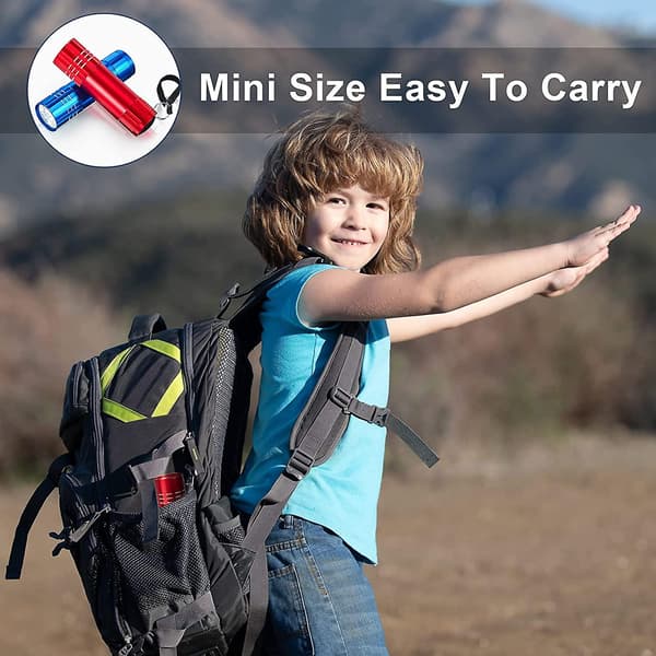 2-pack mini ficklampor - stock