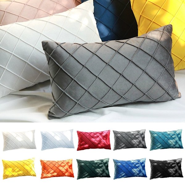 Suorakaidekotelo Velvet Tyynynpäällinen KELTAINEN - spot ale Yellow