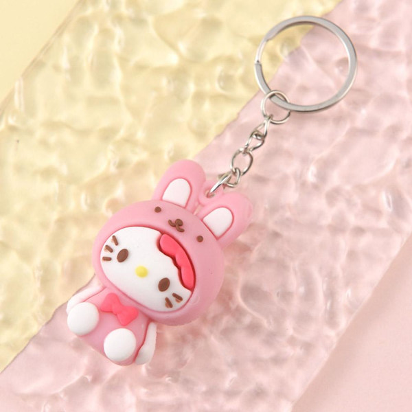 Tecknad Sanrio mjuk gummidocka nyckelring hängande nyckelring - spot försäljning Dog one size