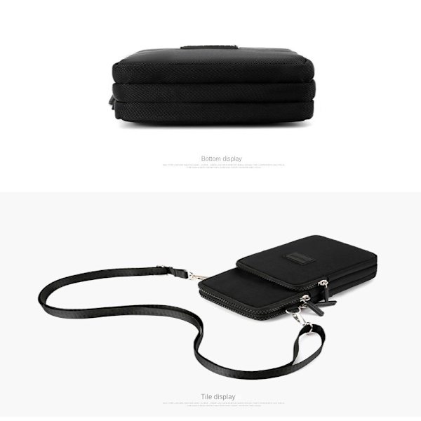 Axelväska Mobiltelefonväska SVART - on stock black