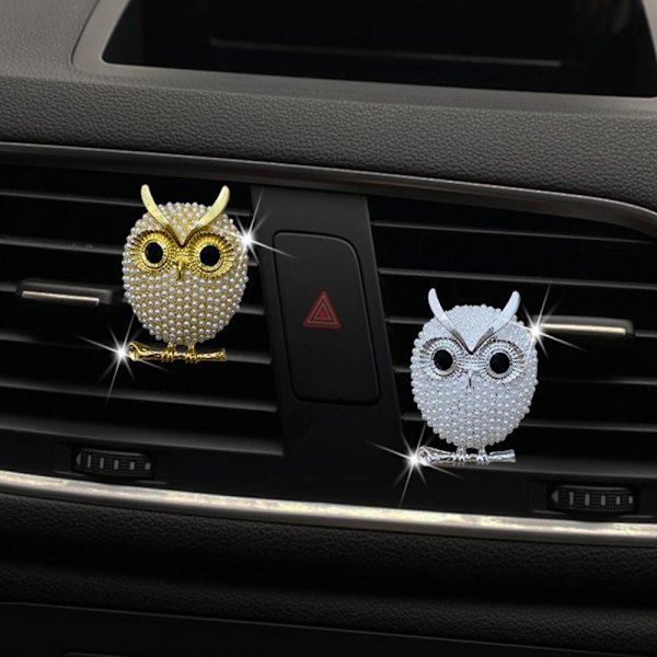 Bil Air Freshener Auto Outlet Parfym Clip GULD - high quality