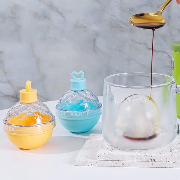 Ice Ball Mould Ice Cube Molds GUL - on stock yellow