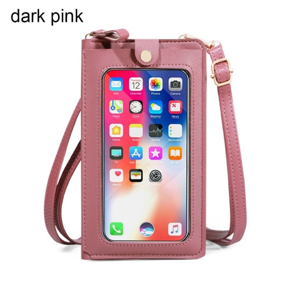 Lompakkokukkaro DARK PINK - varastossa dark pink
