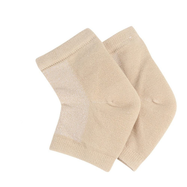 2 par fuktgivande hälstrumpa Fotsporstrumpor KHAKI - high quality khaki