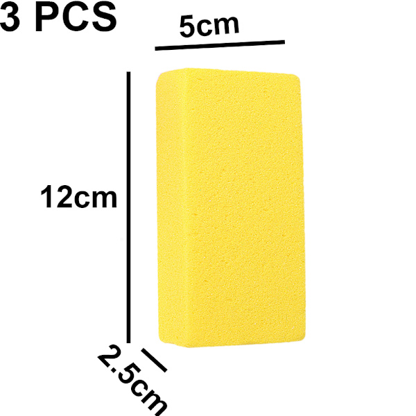 Foot Exfoliating File Pu Skummande Foot Stone Scrub Foot Plate - spot försäljning 2pcs purple+1pcs bright yellow