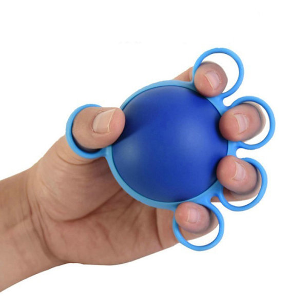 Hand Grip Finger Practice Exercise Power Rehabilitation Trainin - varastossa Blue