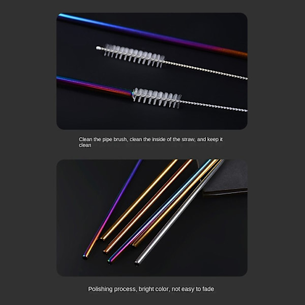 3/6PCS Anti Wrinkle Straw Juomapilli GOLDEN 3PCS - spot-ale golden 3pcs-3pcs