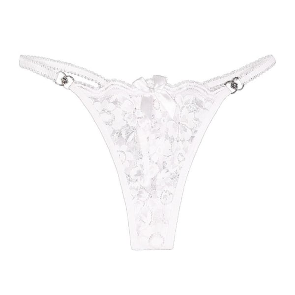 Thong Lace pikkuhousut MUSTA - spot-myynti Black XS