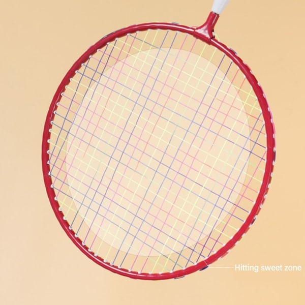 1 Set Barn Badmintonracket Dubbelracket BLÅ - on stock blue