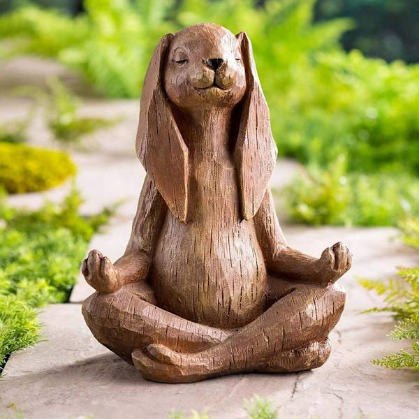 Mediterande Sculpture Yoga Gesture Statue Ornament - spot-myynti