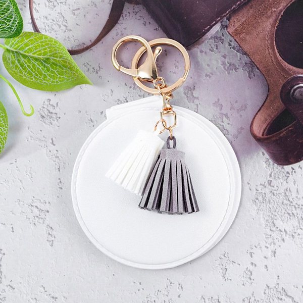 2-Face Mirror Makeup Mirror WHITE - varastossa white