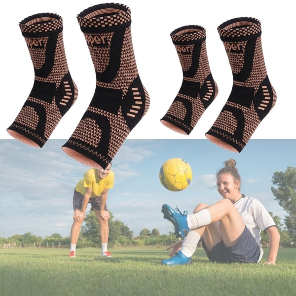 Nylon Strap Belt Copper Ankle Protection XL2PCS 2PCS - varastossa XL2pcs