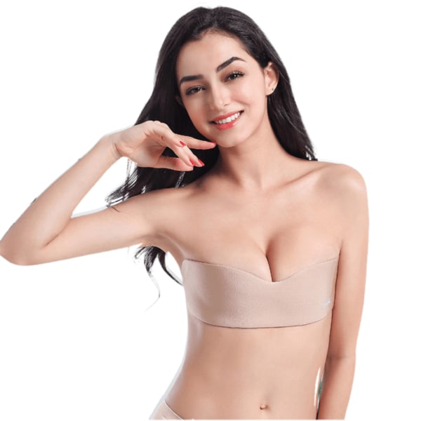 One Piece Silicone Breast Lift Bra Cover Invisible Adhesive Bra - spot-myynti skin A/B