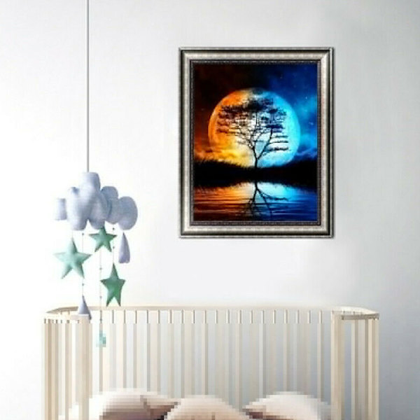 5D DIY Timanttimaalaus Ristipistosarjat Kirjonta Kodinsisustus - laadukas B 30*40cm