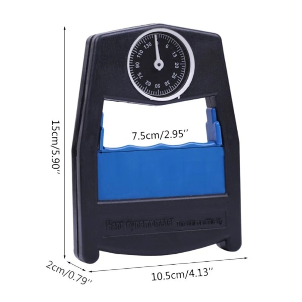 Grip Strength Meter Hand Dynamometer RED - spot-myynti red